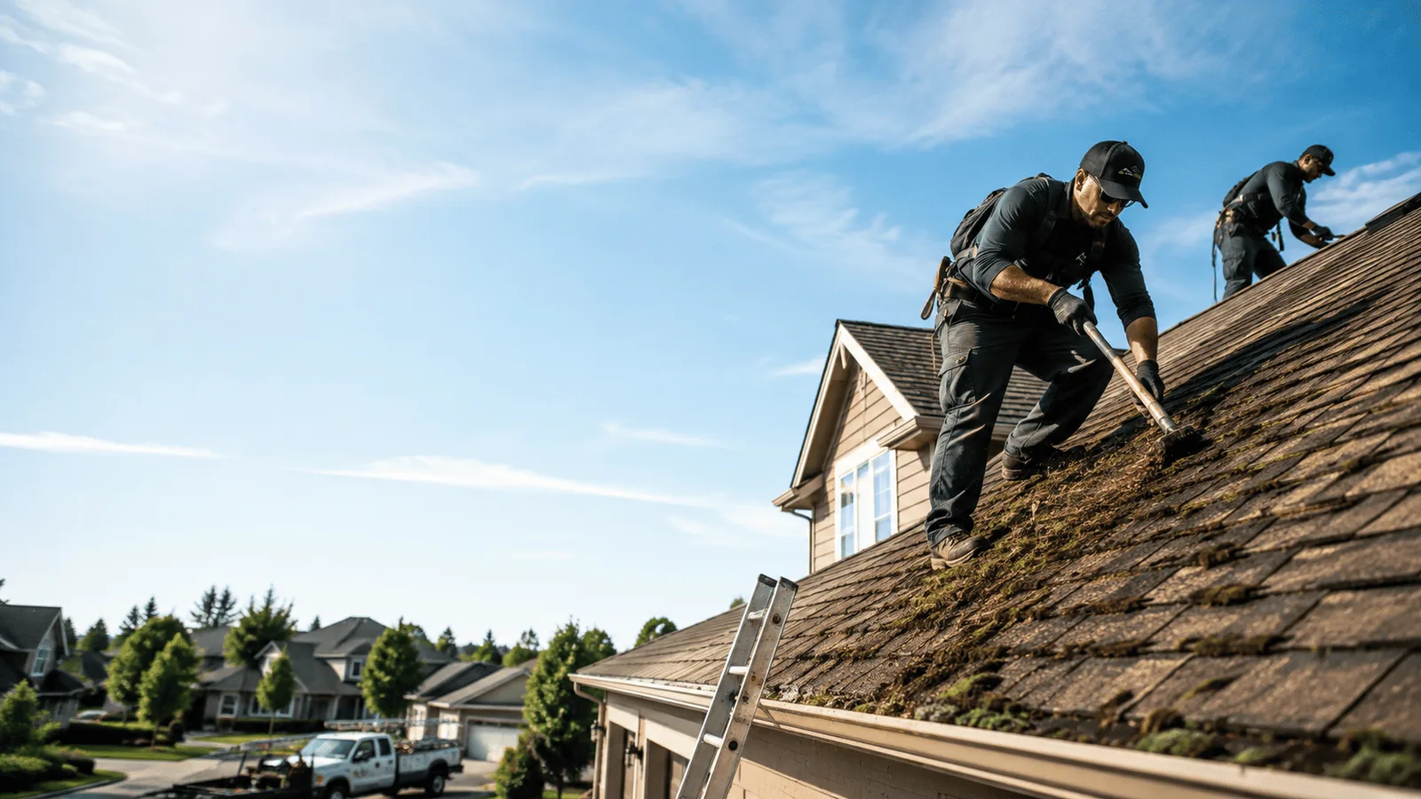 Roof Moss Removal in Annandale, MN near me